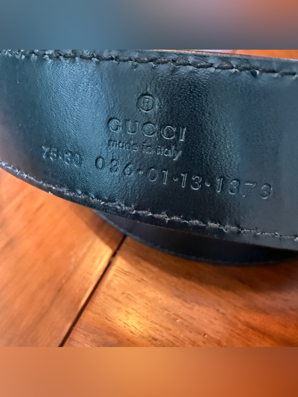 Gucci Reversible Brown Black Leather Belt w/ Silver G Buckle Women’s Small 75.30 - Picture 6 of 11